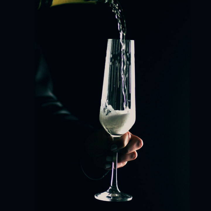 BOHEMIA SET 6 COPAS CHAMPAGNE WATERFALL 190ml