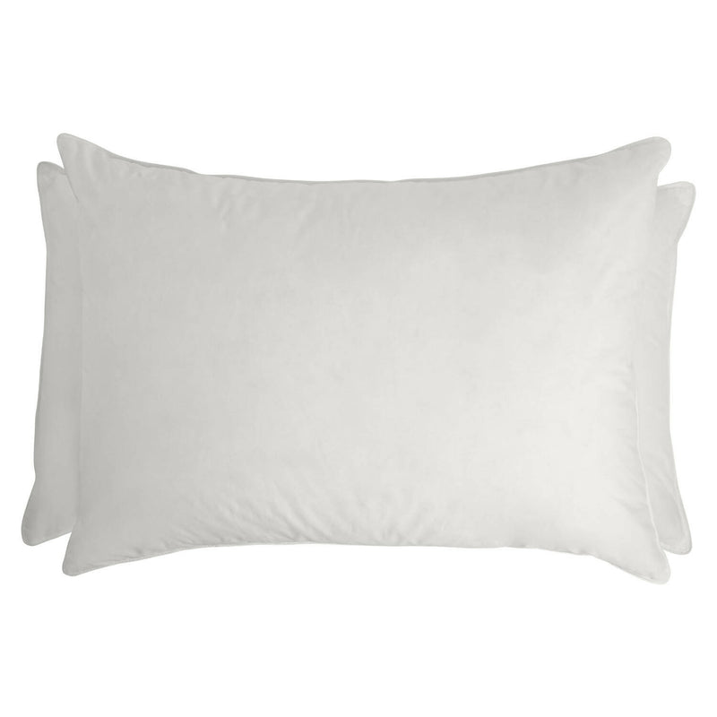 Almohada Pluma Pecho de Pato 50x70cm, Tela 100% Algodón 233 Hilos