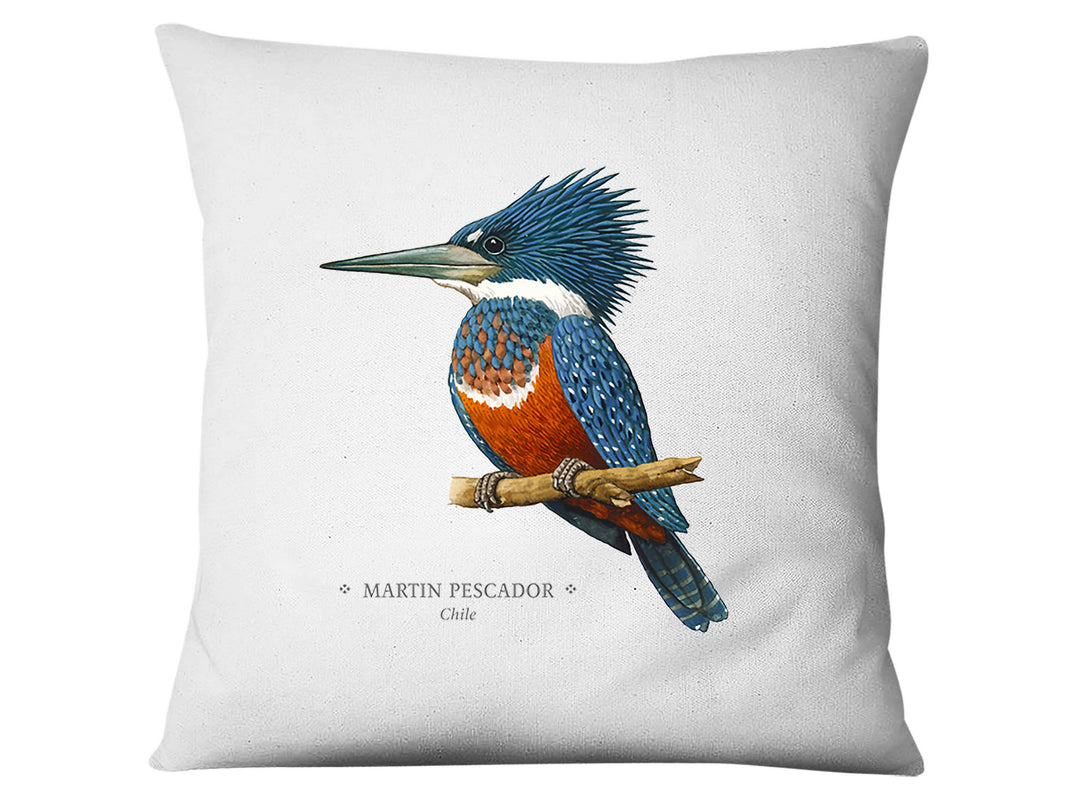 Funda de Cojín Martín Pescador