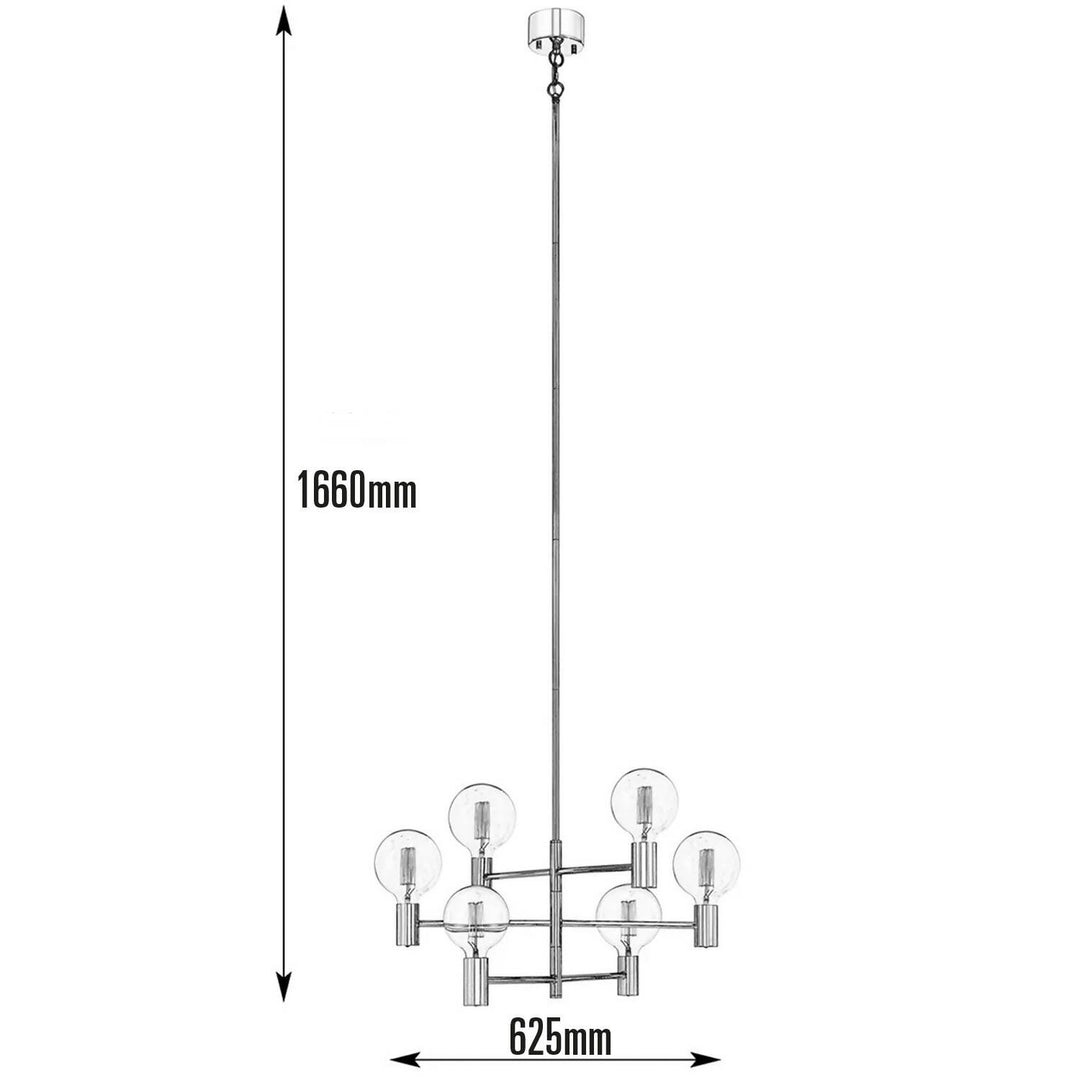 Lámpara Colgante Markslojd Capital Negro