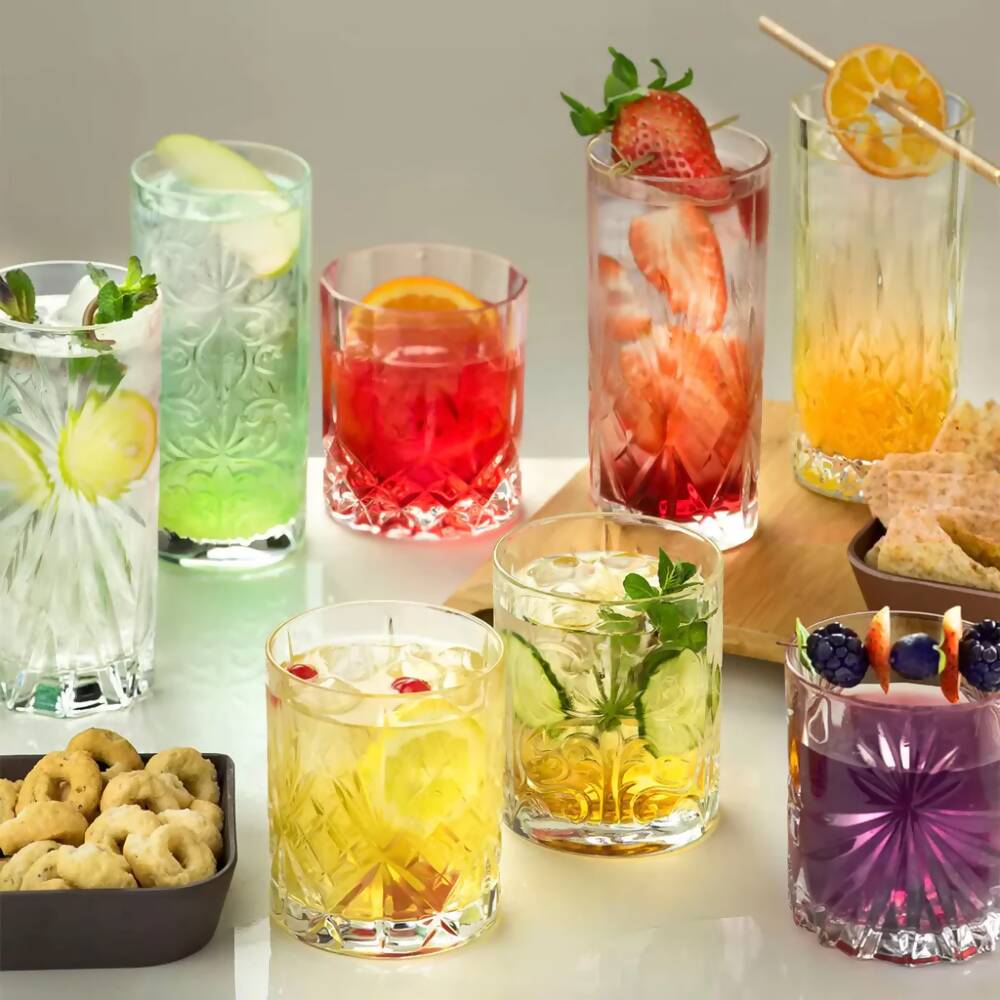 RCR JUEGO VASOS MIXOLOGY 4 PERSONAS
