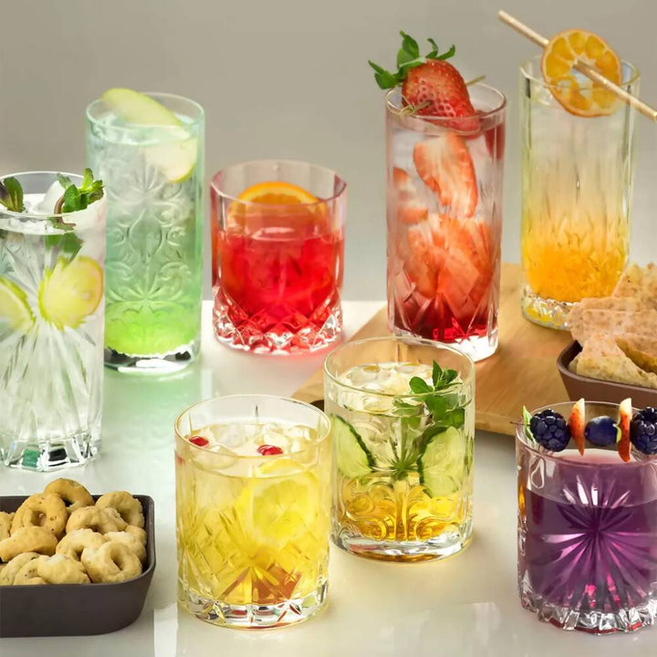 RCR JUEGO VASOS MIXOLOGY 4 PERSONAS