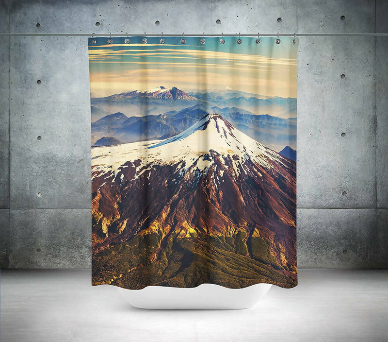 Cortina de baño Volcán Villarrica