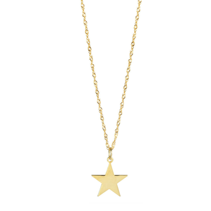 COLLAR ESTRELLA XL GOLD VERMEIL MUSA