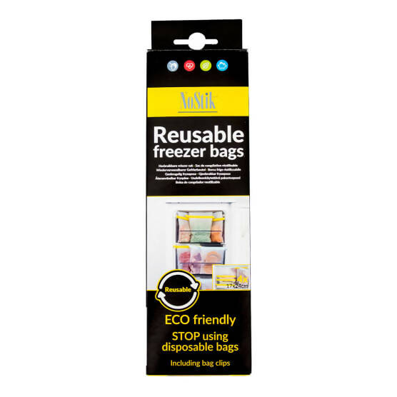Set 4 Bolsas Reutilizables Congelador NoStik
