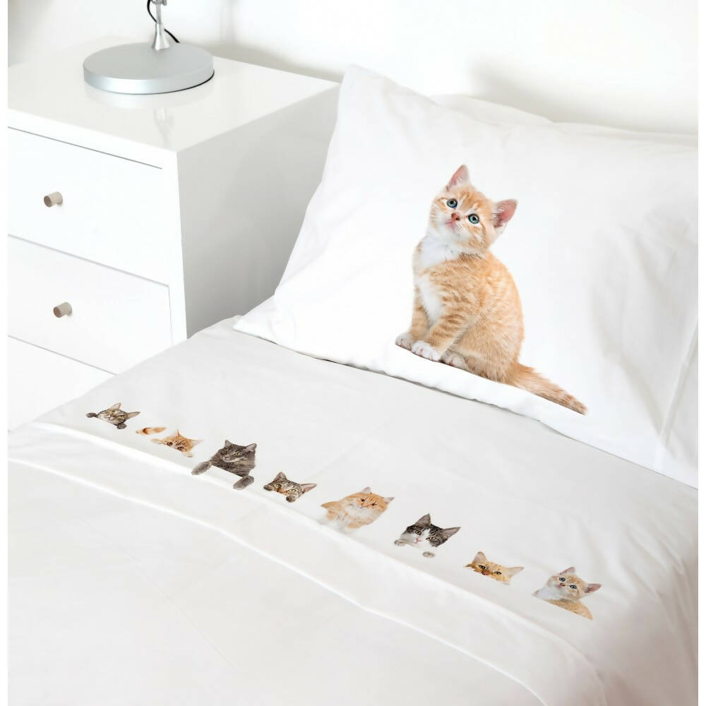 Juego de Sábanas Cats Lovers