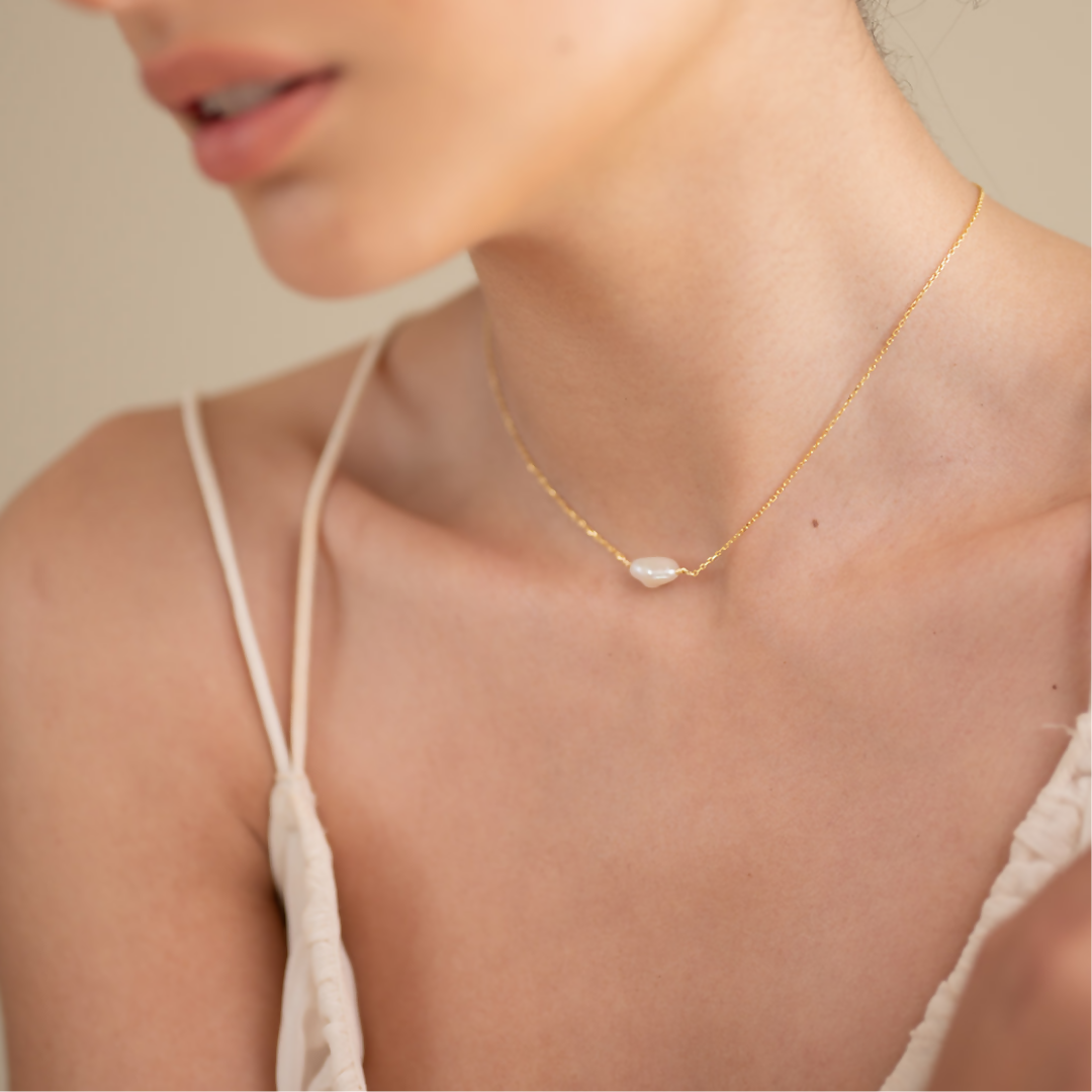 choker perlas gold musa rio