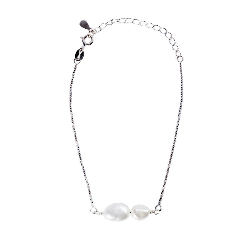 Pulsera Plata Always Perla