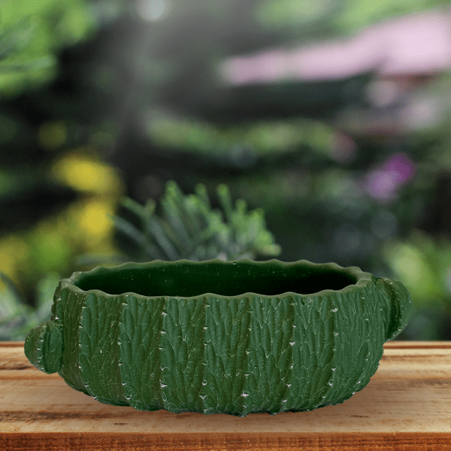 Macetero Diseño Cactus Alargado