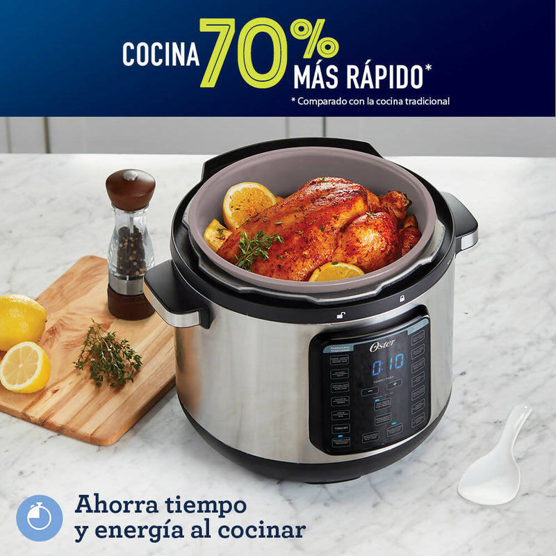 Multi-olla rápida XL 7,5 litros con 14 funciones CKSTPCEC8801 Oster®