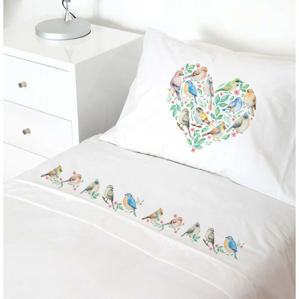 Juego de Sábanas Pajaritos