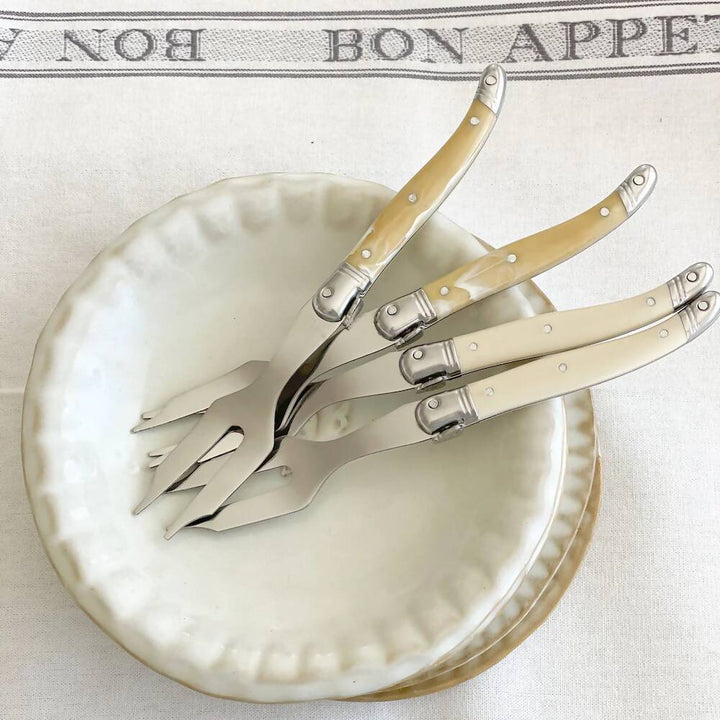 LAGUIOLE SET 6 TENEDORES MINI DE APERITIVO - MARMOL