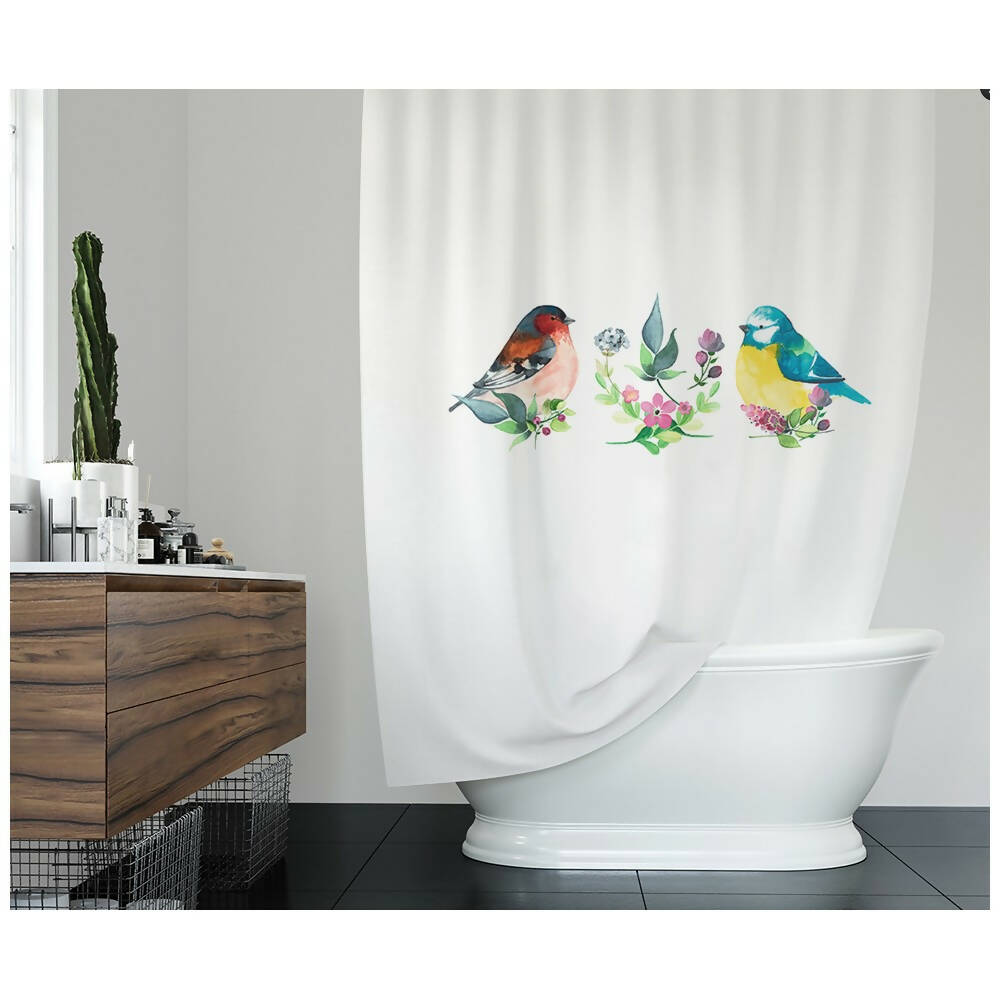 Cortina de Baño Pajaros Guatones
