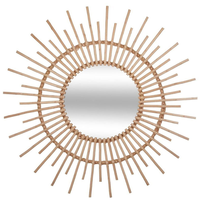 Espejo de Ratán "Soleil" 76 cm