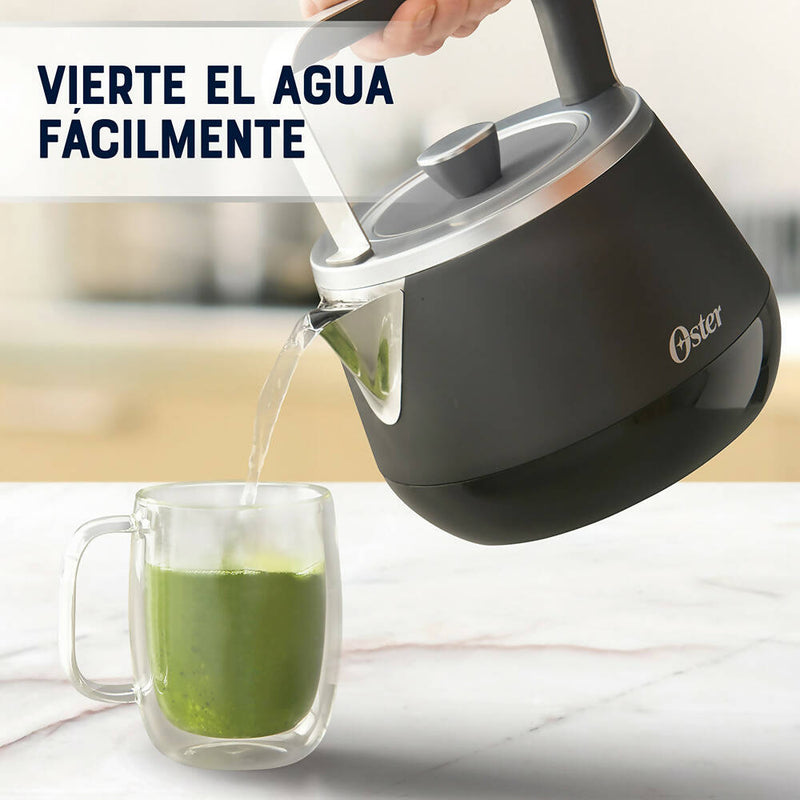 Hervidor eléctrico premium con capacidad de 1.5L BVSTKT4510B Oster