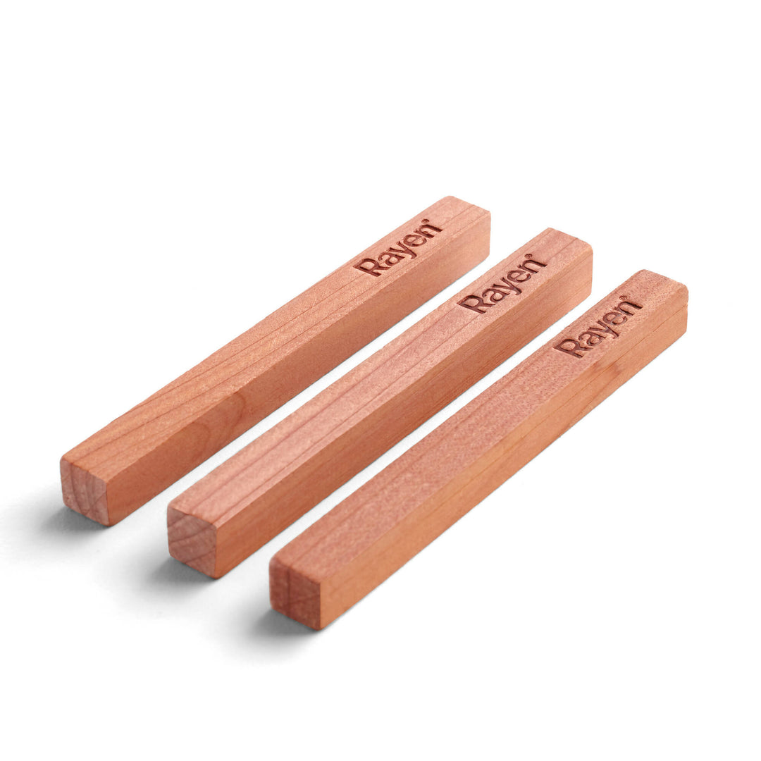 Bloques de Madera de Cedro Rayen