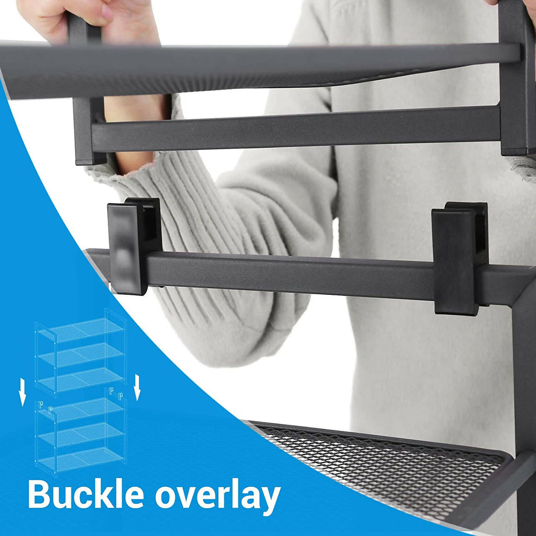 Estante para Zapatos 3 Niveles Songmics