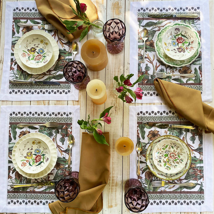 Set Individuales Velo Organza - El Kongo