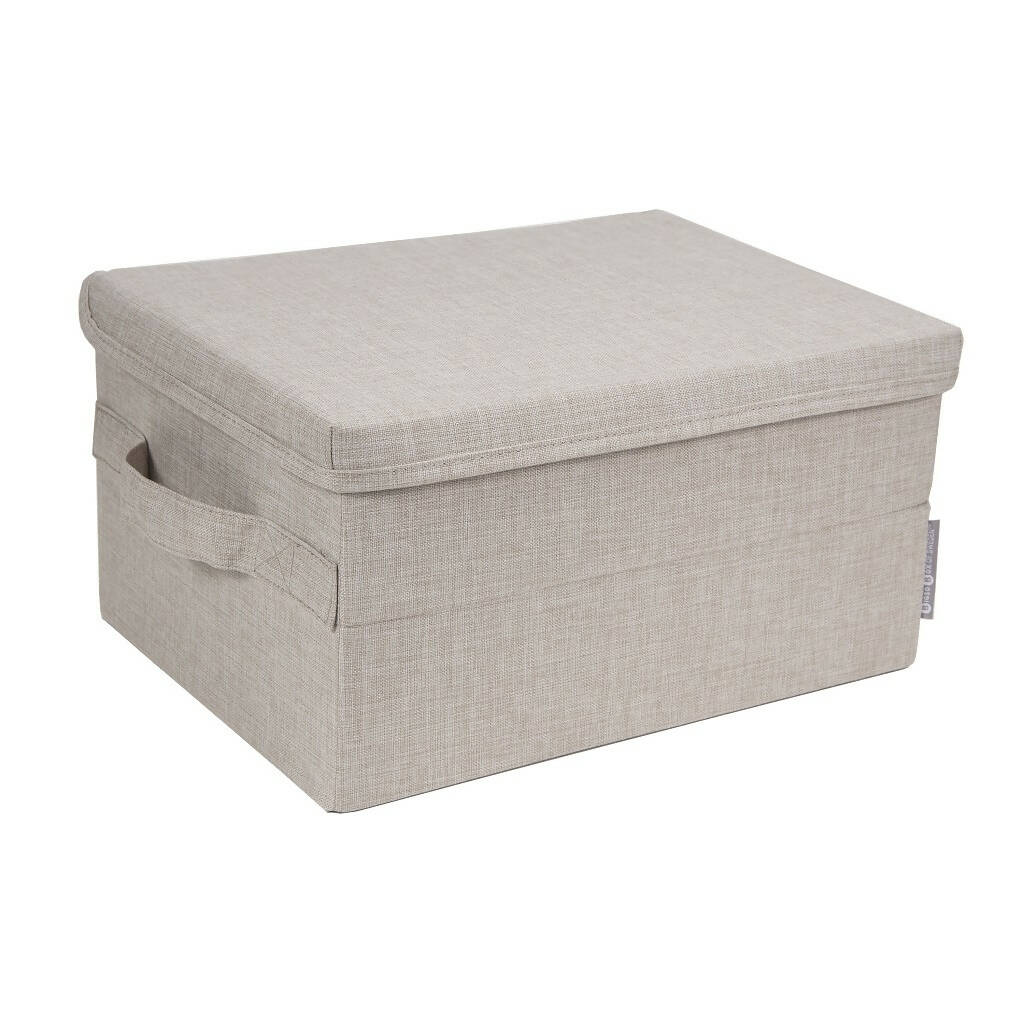 Caja Organizadora Pequeña Beige BIGSO