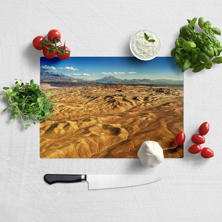 Tabla de vidrio Cráter Meteorito Monturaqui