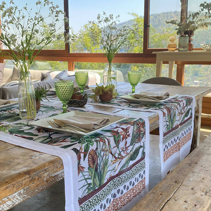 Camino de Mesa Velo Organza - El Kongo