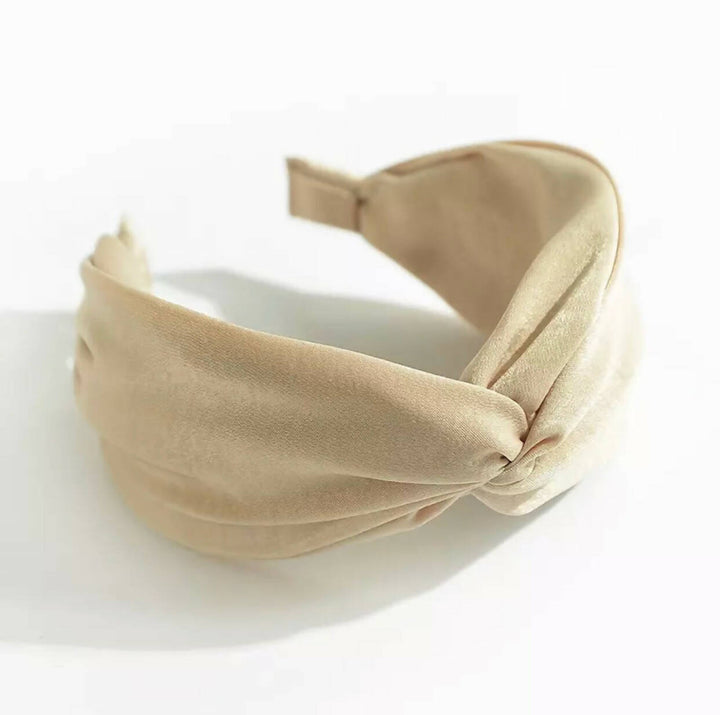 Cintillo Turbante Valentina Raso Nude