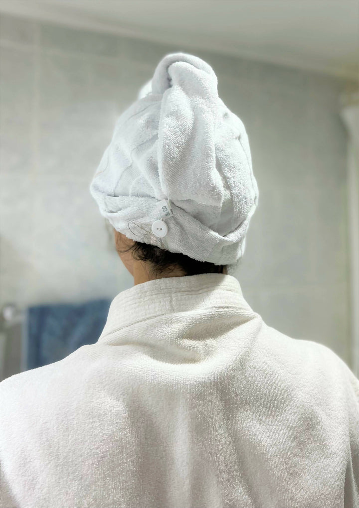 Turbante toalla + Manopla toalla