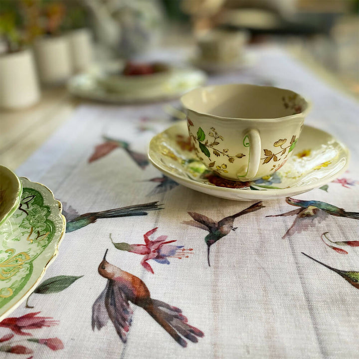 Set Individuales Velo Organza - Picaflor