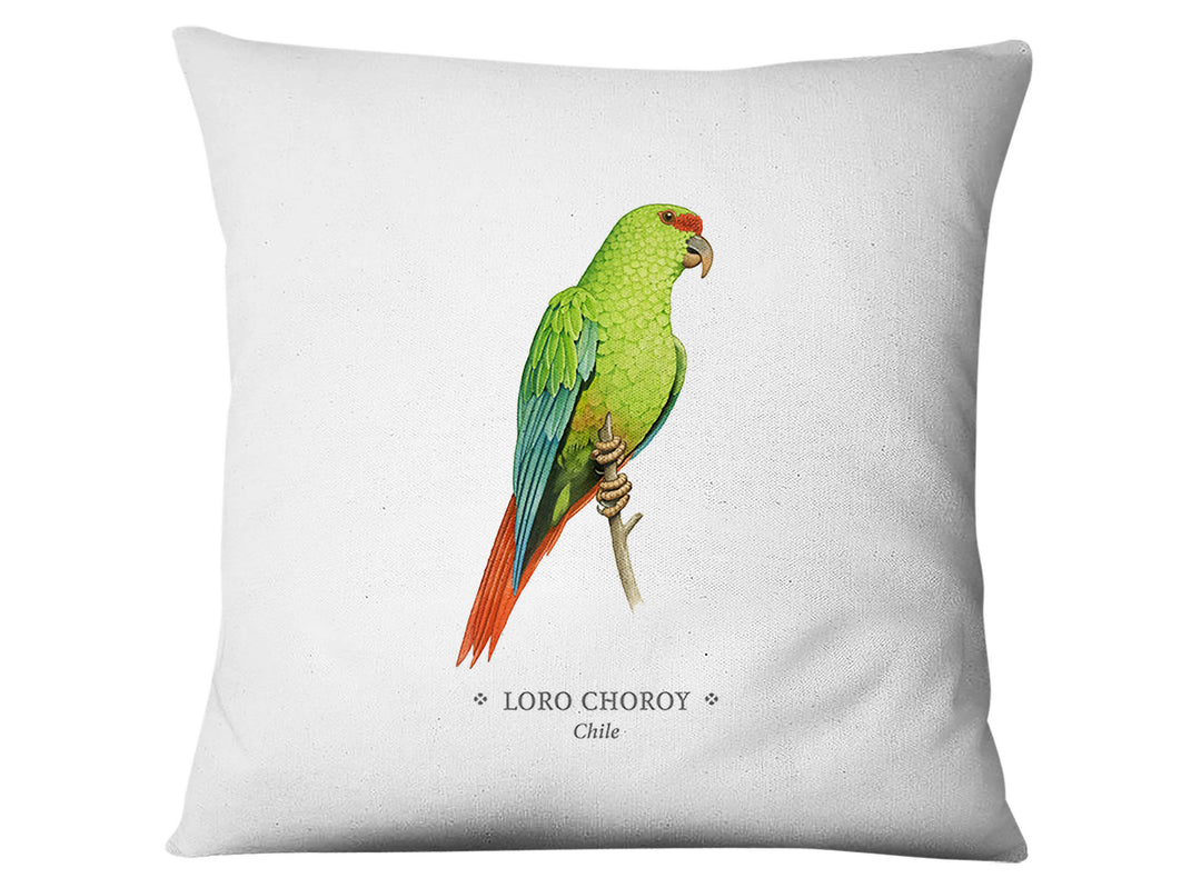 Funda de cojín Loro Choroy