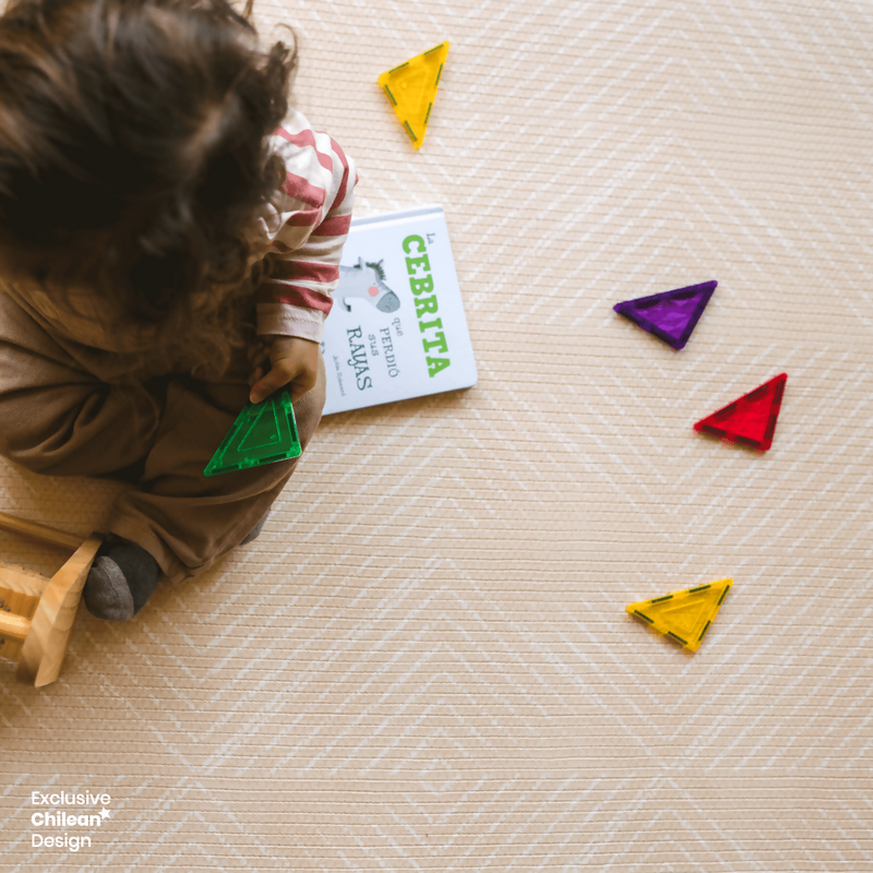 Playmat Infantil Genius, Premium Eco Playmat, 140 x 210 cm