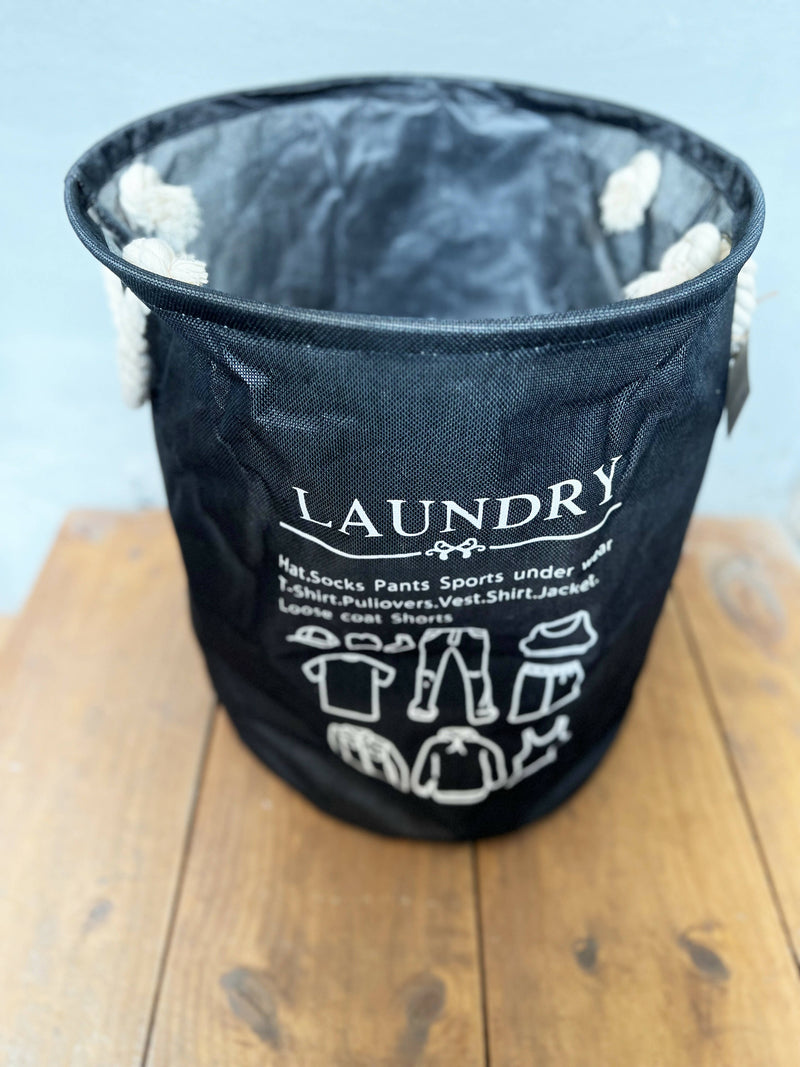 Canasto Laundry Negro