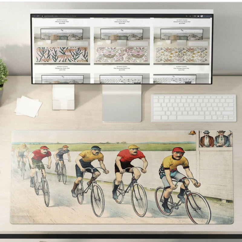 Biking Deskmat