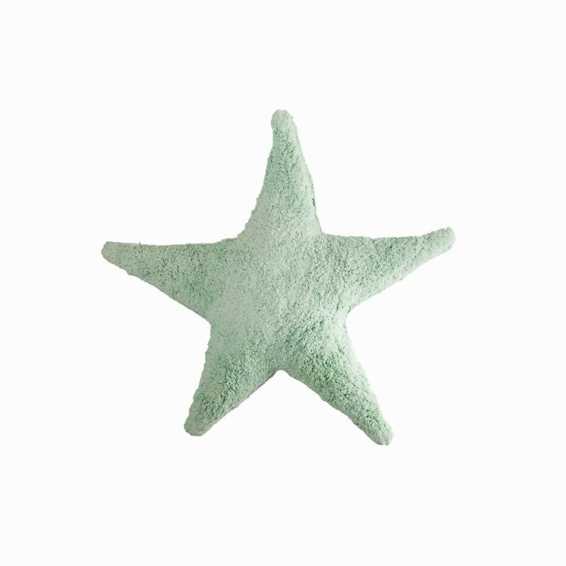 Cojín Decorativo Estrella Menta