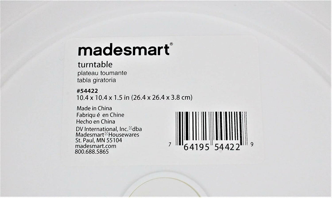 Tornamesa 10' Madesmart