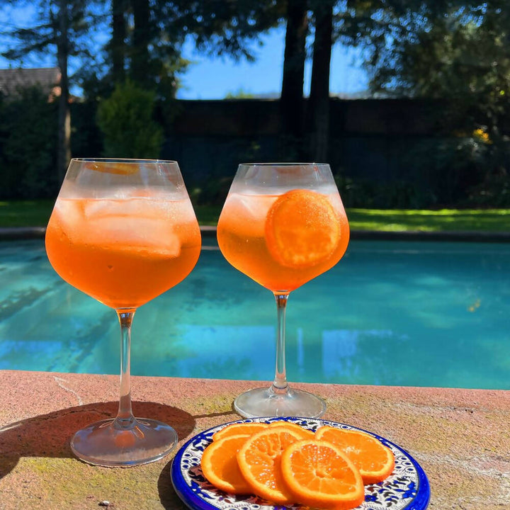 Set 6 copas Gin /Aperol VIOLA