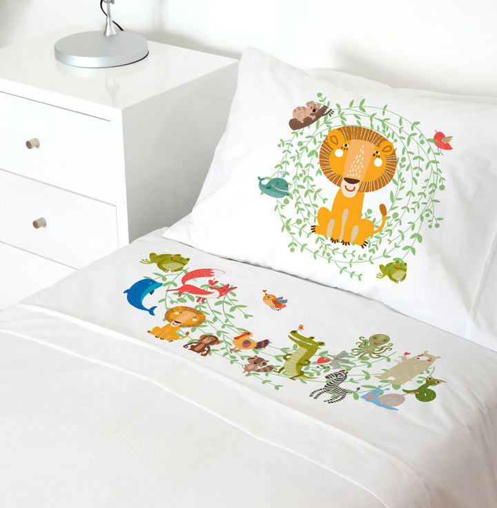 Juego de Sábanas Zoo