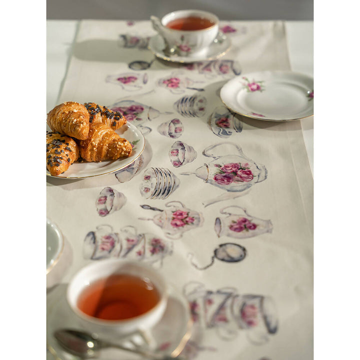 Camino de Mesa Impermeable, Tacitas