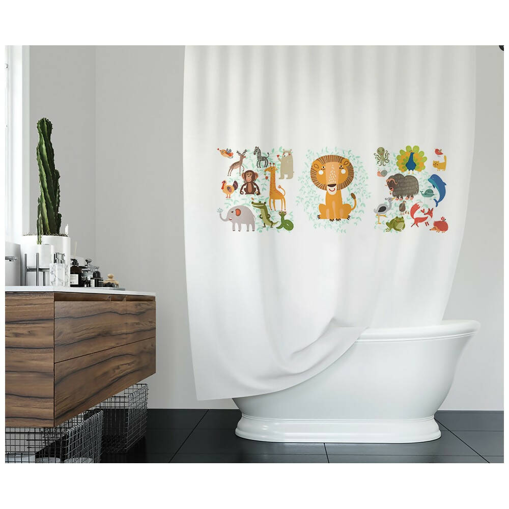Cortina de Baño Zoo