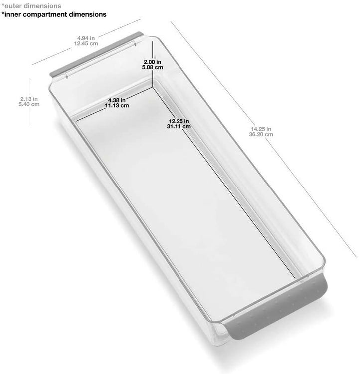 Contenedor Narrow Shallow Madesmart