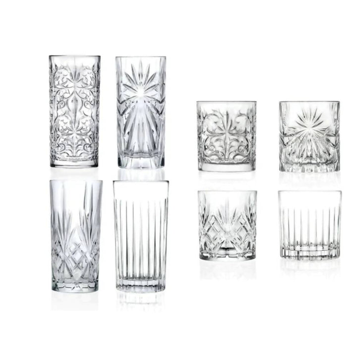 RCR JUEGO VASOS MIXOLOGY 4 PERSONAS