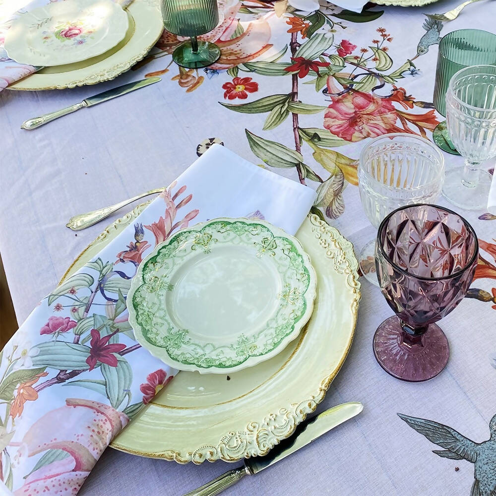 Set 4 Servilletas Santo Domingo - Velo Organza