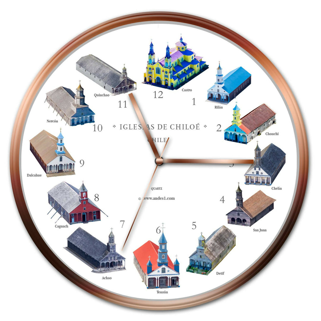 Reloj Iglesias de Chiloé
