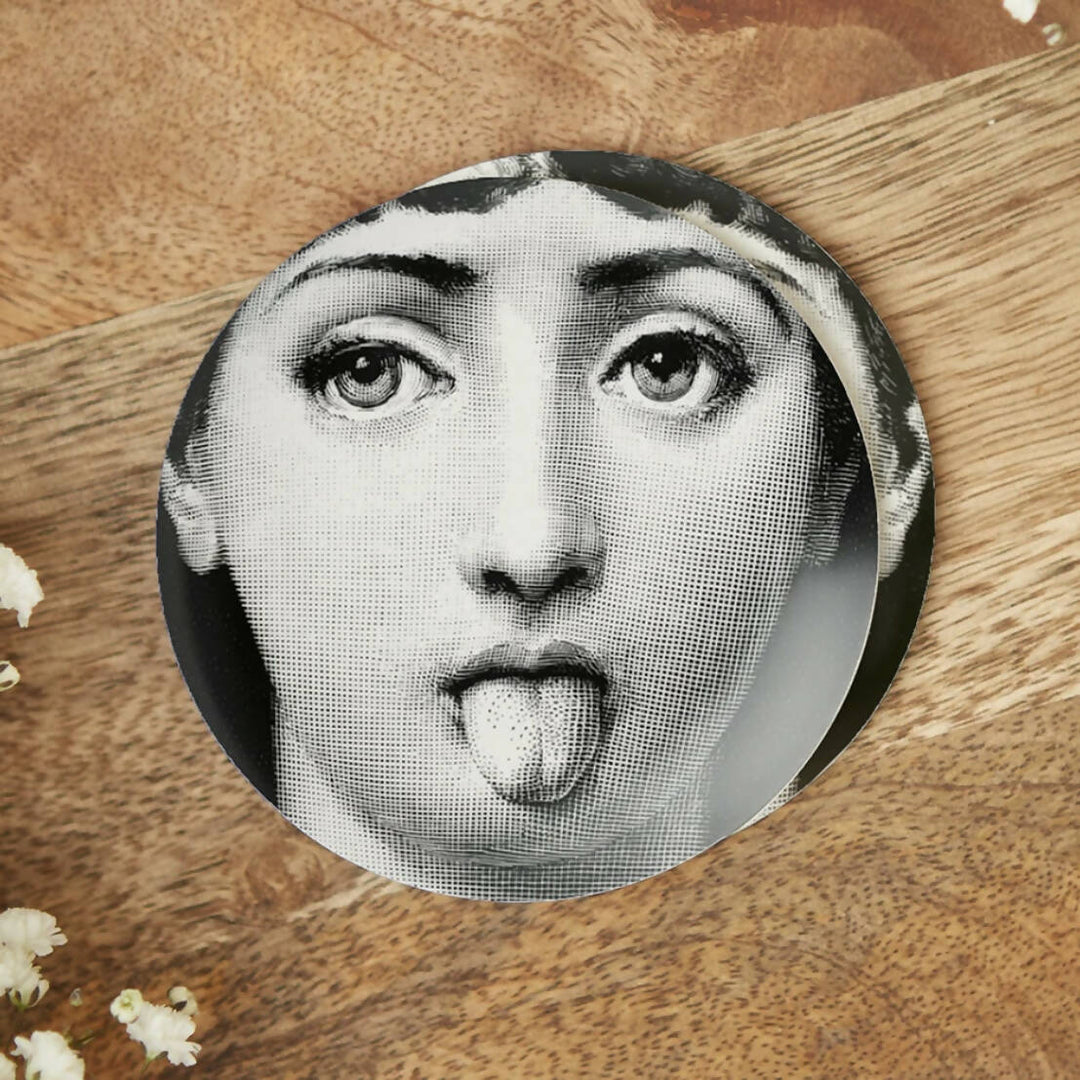 Posavasos Redondo Retratos (entrega 5 días hábiles)