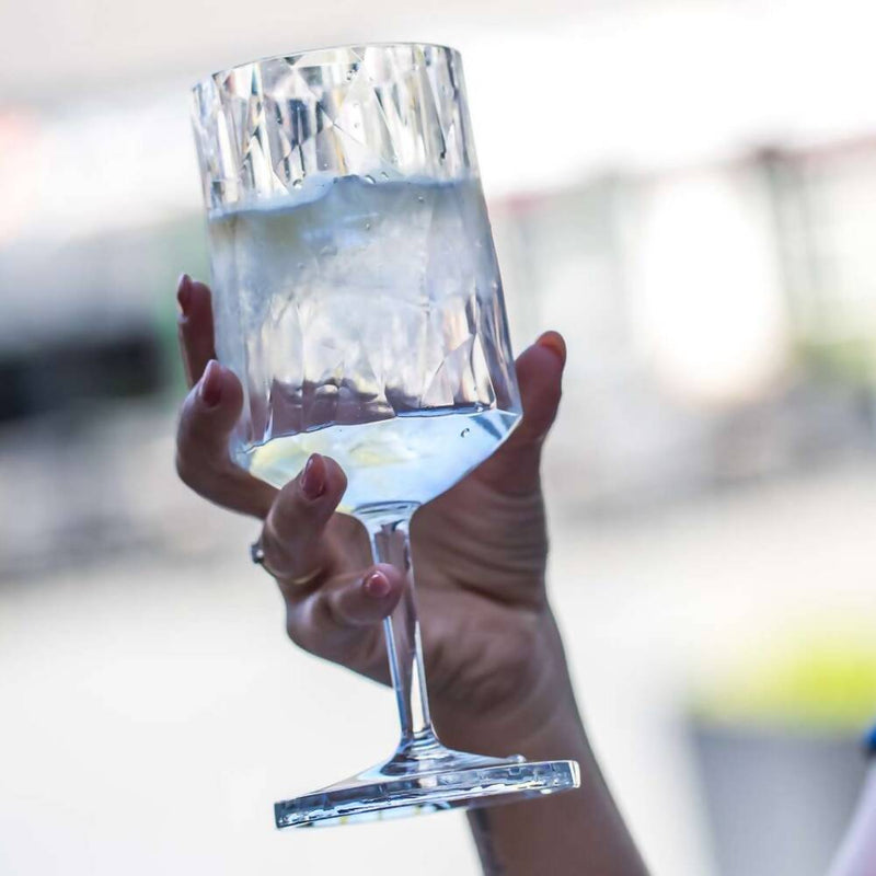 Set 6 Copas Aguamarina Koziol Superglass N°4