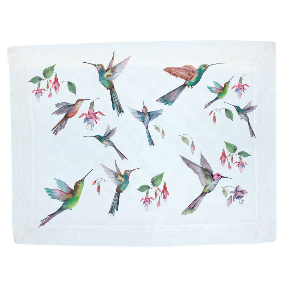 Set Individuales Velo Organza - Picaflor