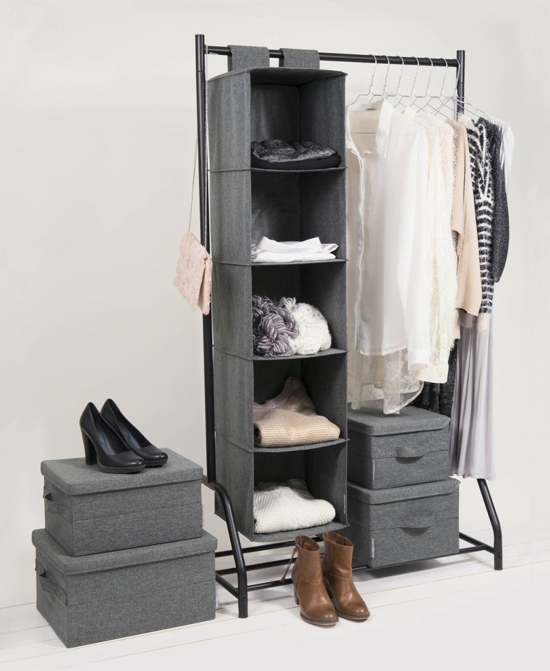 Caja Organizadora Mediana BIGSO 30 x 40 cm Gris