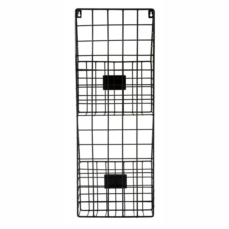 Revistero Metal Doble Negro