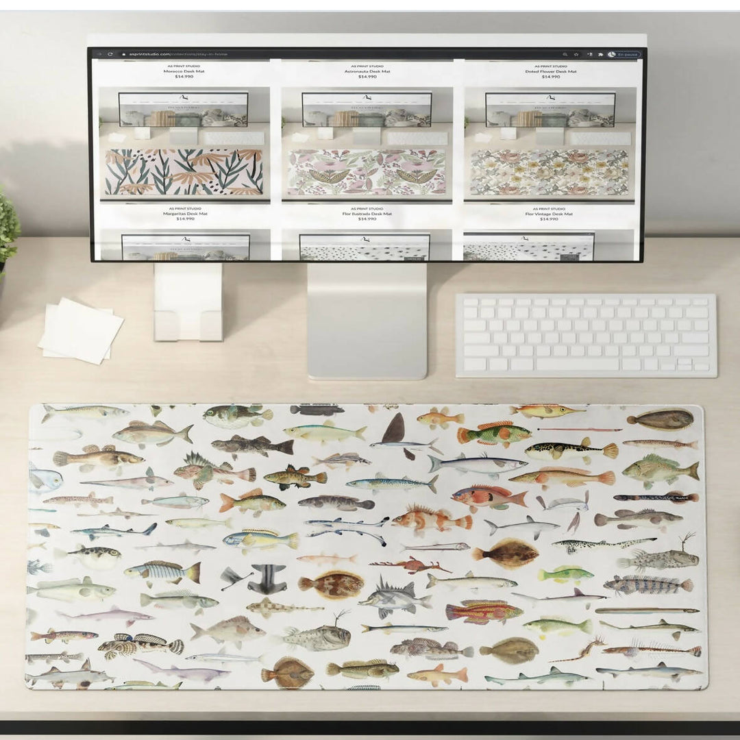 Peces Deskmat (entrega 5 días hábiles)