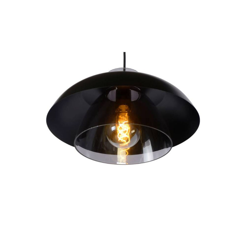 LAMPARA COLGANTE AVONMORE 1xE27 NEGRO