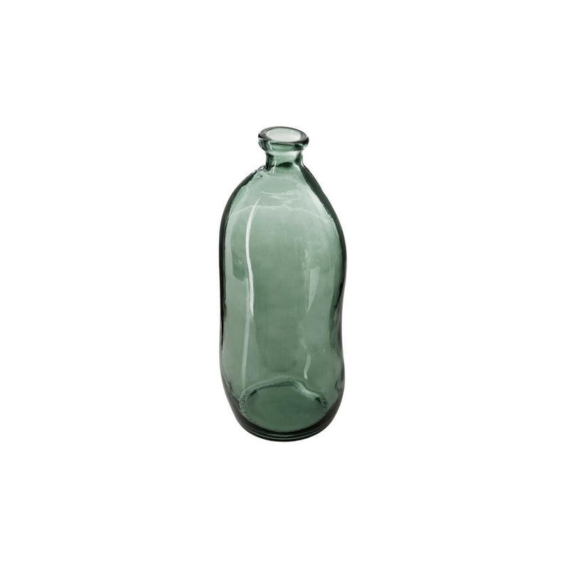 Botella Vidrio Reciclado 35cm Kaki